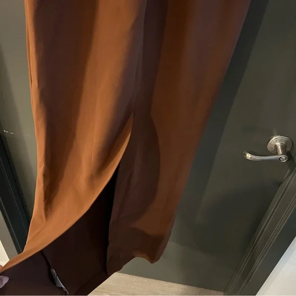 Reformation Brown Velda Maxi Dress Size 4 NEW! New with tags! - Picture 7 of 8